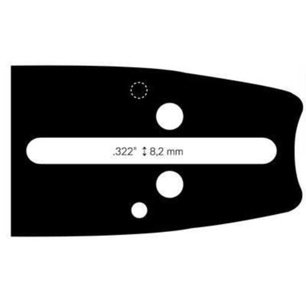 Alpina Chainsaw Chain Guide 50cm 3/8 .058 (1,5mm).
