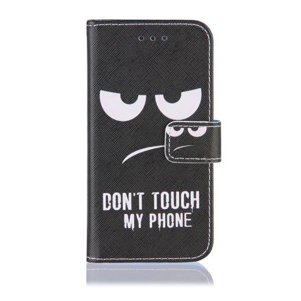 Don't touch my phone iPhone Xr Plånboksfodral
