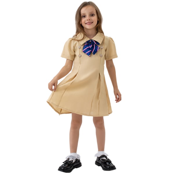 Megan Movie Klänning Halloween Scenuppträdande Kostym L 125cm-135cm child