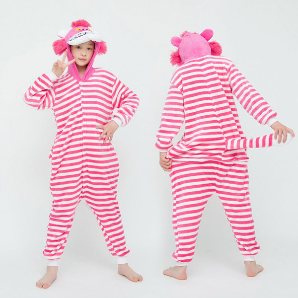 Söt tecknad anime djur pyjamas pyjamas för män och kvinnor Cheshire Cat XL