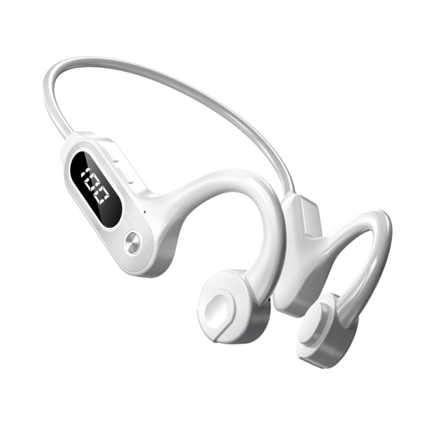 Samsung Bluetooth hörlurar 5.3 stereo Huawei Apple hörlurar white Digital display