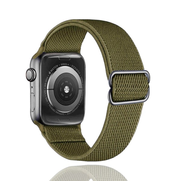 Lämplig för Apple SE 1234567 S8 watch vävt nylon green42-45mm 3pcs