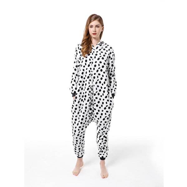 Dalmatiner tecknad marina djurpyjamas för män och kvinnor Dalmatians M