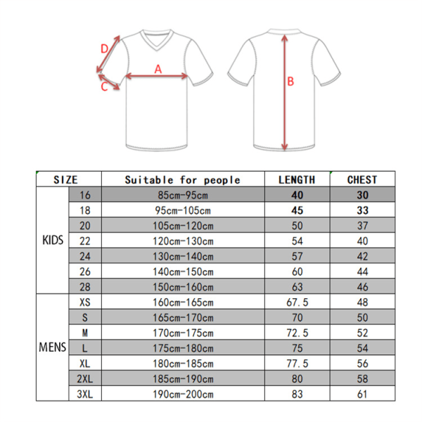 2324 tröja vuxen fotboll set barn idrottslag set No.7 No socks 24#