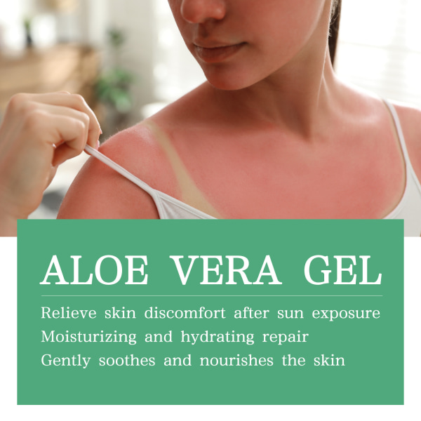 OUHOE Aloe Vera Sunburn Gel - Skin Repair Gel #1 50g