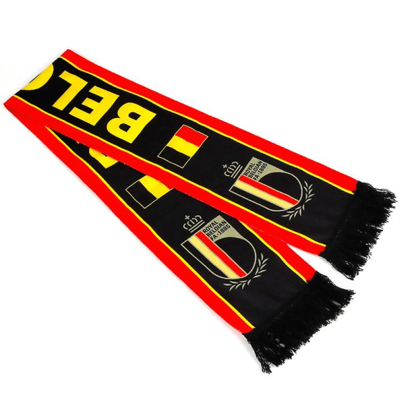 2st 2022 World Cup Football Fan Supplies Scarf 32 lag Belgium