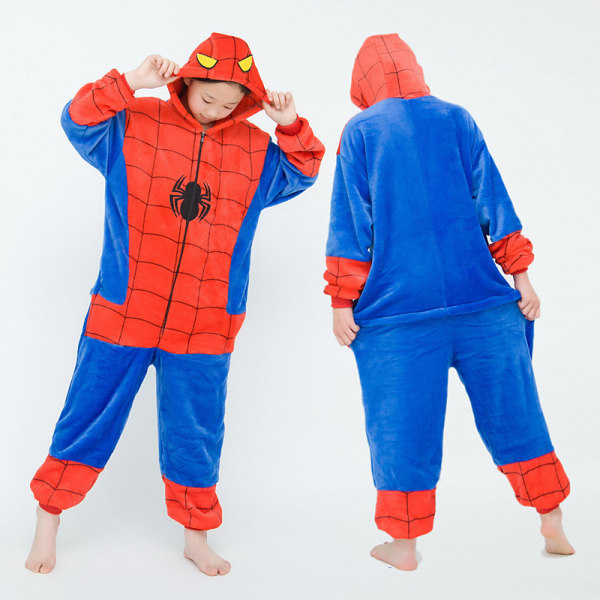 Söt tecknad anime djur pyjamas pyjamas för män och kvinnor SpiderMan L
