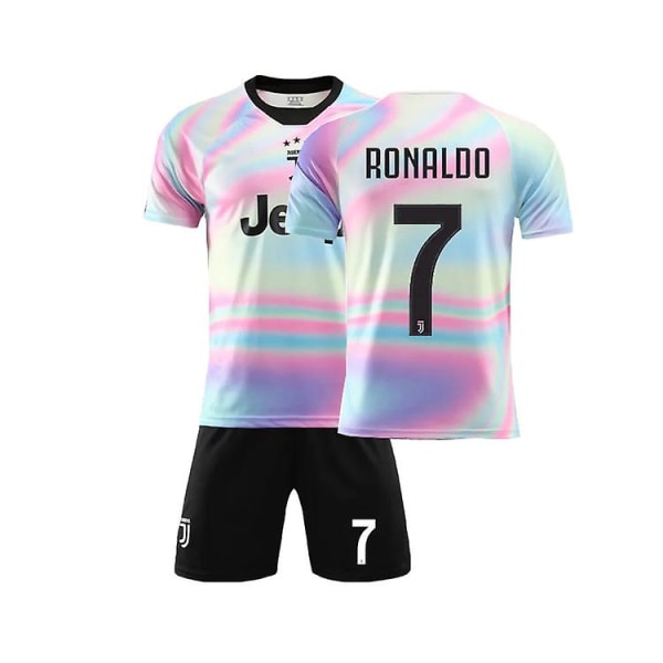 Ronaldo 7# Commemorative Edition fotboll T-shirt fotbollströja S
