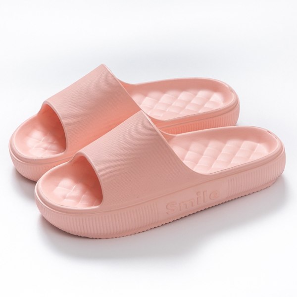 Smile Bärbar utomhus-hem inomhus sandal med tjock sula Smile pink 42-43#