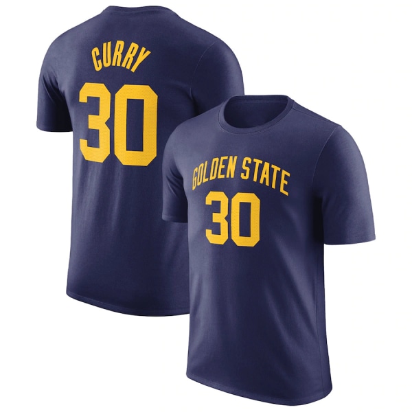 NBA T-shirt Warrior Curry Basketball Kortärmad sporttröja C24 M