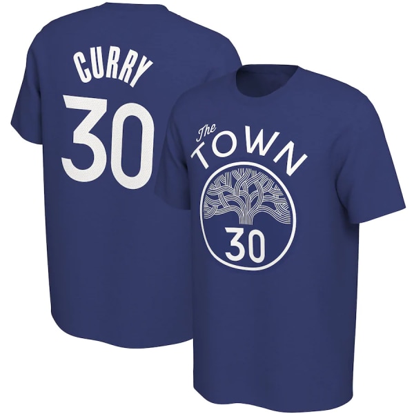 NBA T-shirt Warrior Curry Basketball Kortärmad sporttröja C5 XL
