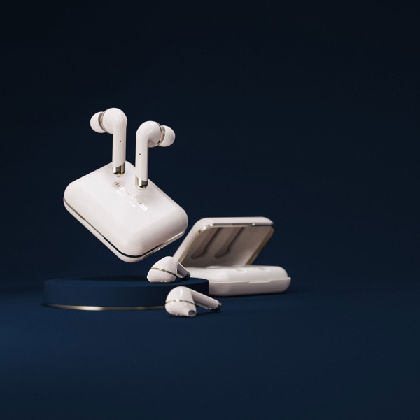 Air 1 Plus – Lyxiga trådlösa öronproppar – 40 timmars speltid Guld