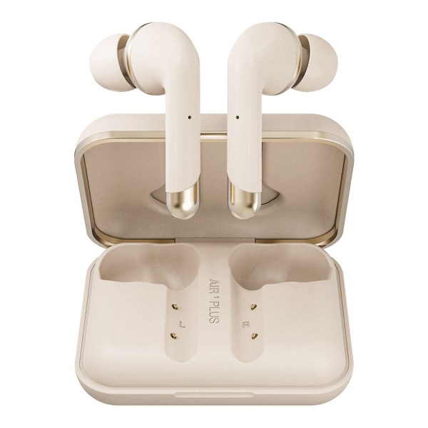 Air 1 Plus – Lyxiga trådlösa öronproppar – 40 timmars speltid Guld