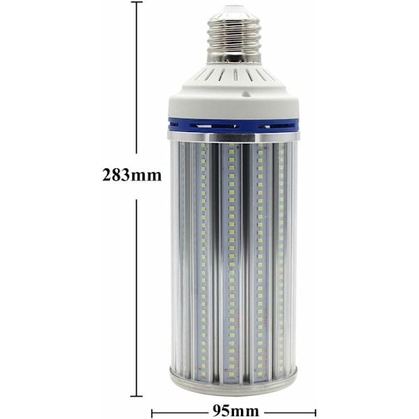 E40 Högeffekts LED Majslampa 80W 700W Ekvivalent 7000lm 2835SMD Lampa 85-265V, Kallvit 6000k [Energiklass A+]