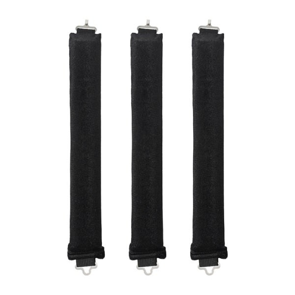 Lämmötön hiustenkiharrin Ei lämpöä hiustenkihartimet Black