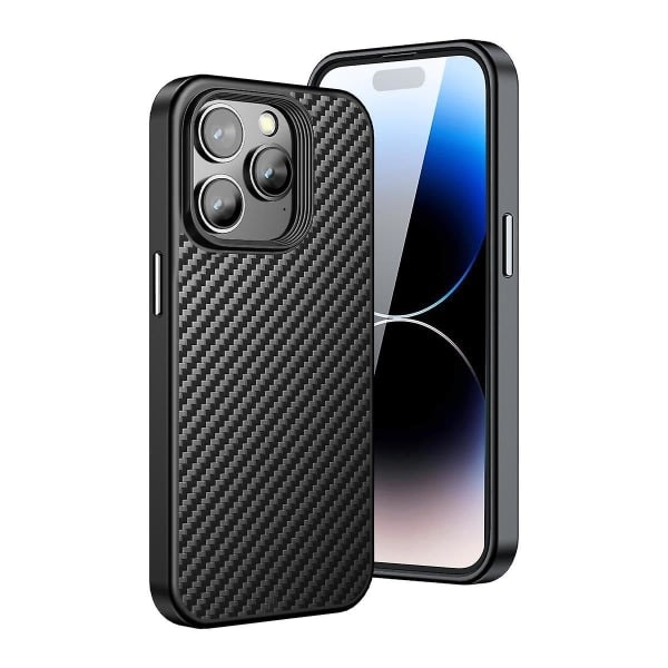 Kevlar TPU-telefonfodral för iPhone 15 Pro Max