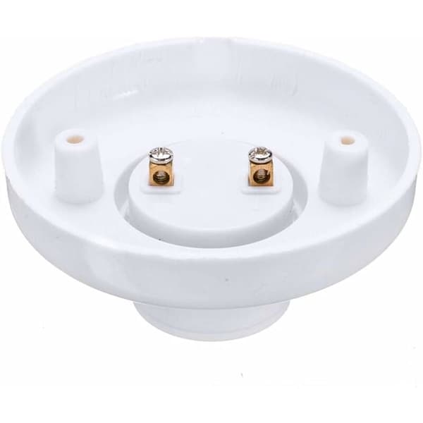 E27 lamphållare väggfäste LED adapter plast skruvsockel 10st