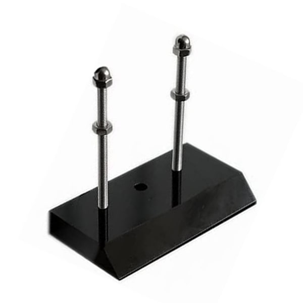 Deck Wall Mount Skateboard Hanger Professionel Display Rack Opbevaringsværktøj Akryl Sort black