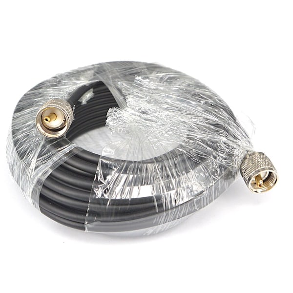 15 m CB-antennin radiokaapeli RG58 koaksiaalinen UHF PL-259