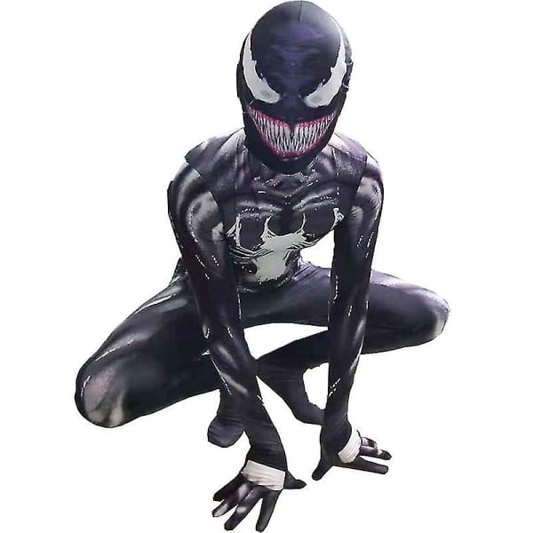 Børns Venom Monster Cosplay Kostume - 5-6 år 5-6 Years