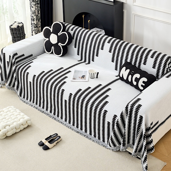 Sofaovertræk i ét stykke, all-inclusive cm180x340