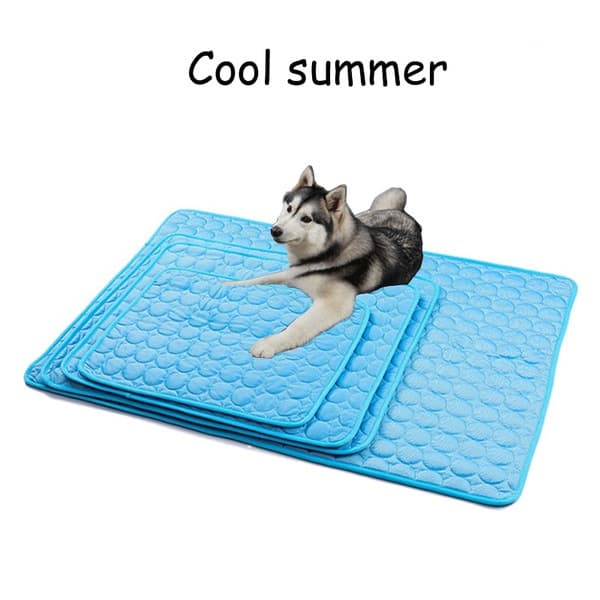 Hundekølemåtte sovende køleplade Blå Blue S (50*40cm)