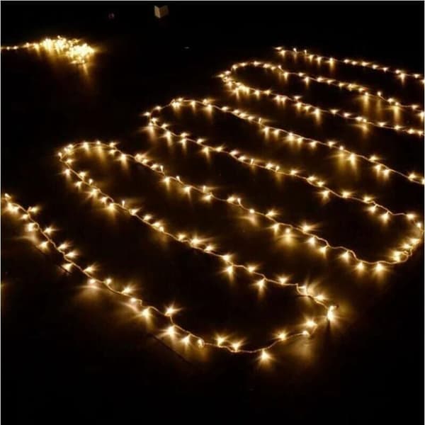 400 LED 50M Utomhus Inomhus Ljusslinga för Karneval Bröllop Trädgårdsdekoration