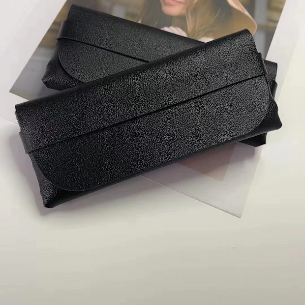 Hjerteformede solbriller til fester, stilige solbriller for menn og kvinner Black glasses bag