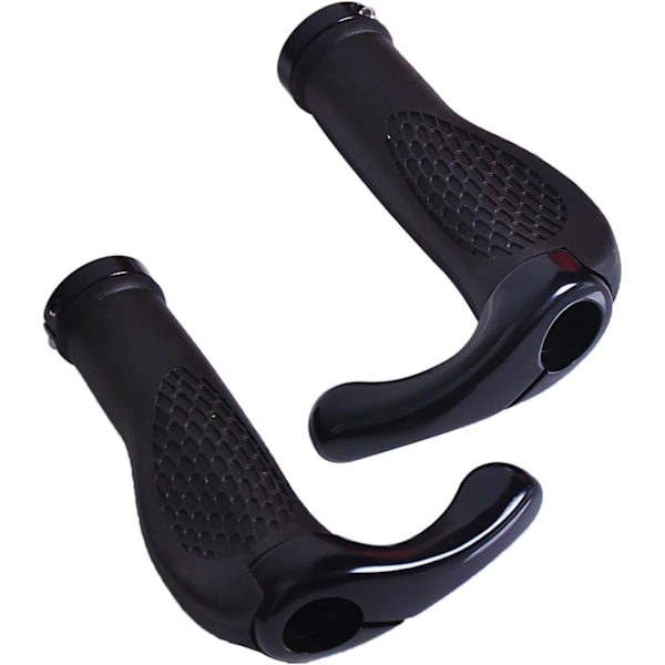 Bike handle grips, 2 x ergonomic grips with horns