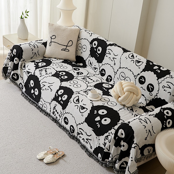 Anti-katte kradsebeskyttelse et-stykke sofapude 180*380cm