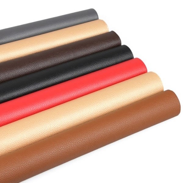 Självhäftande läder Fix Repair Patch Stick Soffa Reparerande Sub - Perfekt Orange 50*137CM