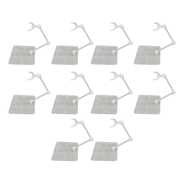 10 set actionfigur stativ transparent akryl anime figur display stativ stöd hållare bas