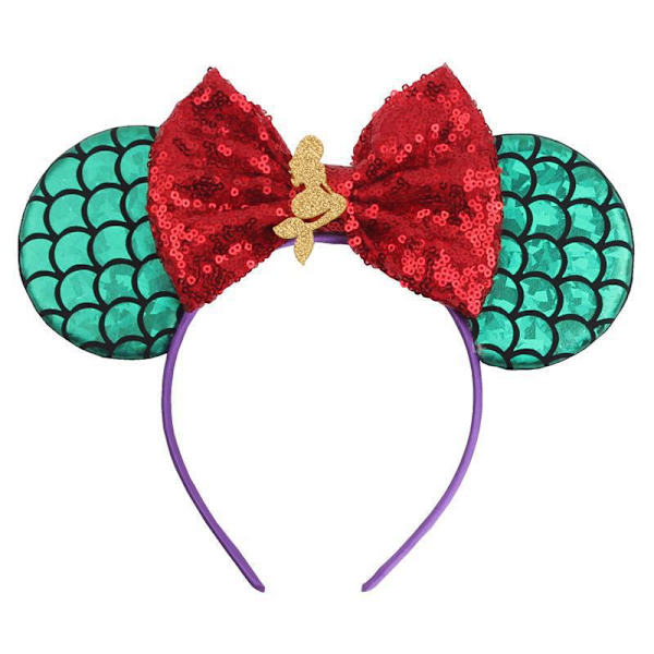 Flickans Lilla Sjöjungfrun Ariel Prinsessklänning Cosplay Kostym Barnfestföreställning Kläder PFG003B one size