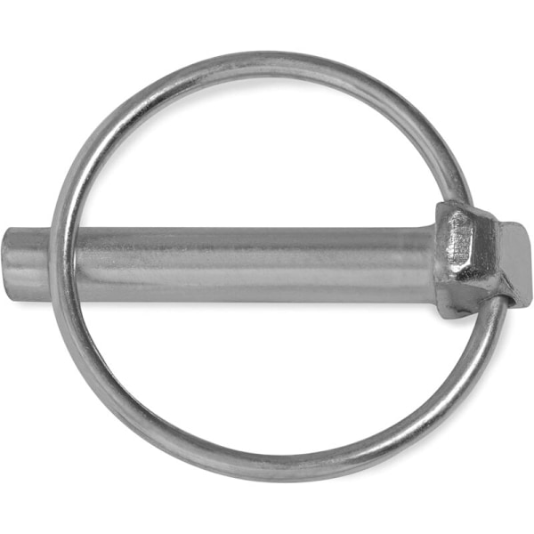 6 mm x 45 mm tapit 6,0 mm tapit [10 kpl] sähkösinkitty