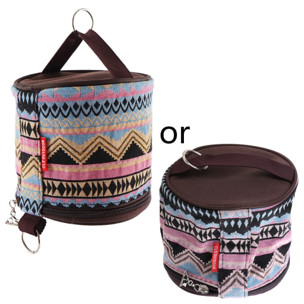 Udendørs Camping Toiletpapirholder National Stil Foldbar Tissueboks til Etui C 3
