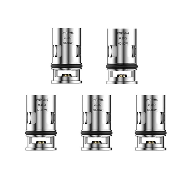 10 st Pnp Förångare Ersättningsspole Vm6 0,15ohm Pnp Coil För Drag X/drag Max /argus Pro /argus X (FMY) Silver