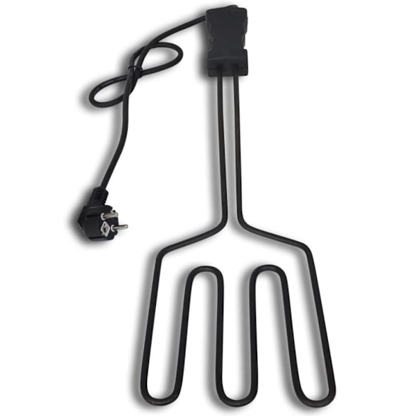 vidaXL Elektrisk Grillstarter 1500 W Rustfrit Stål 700