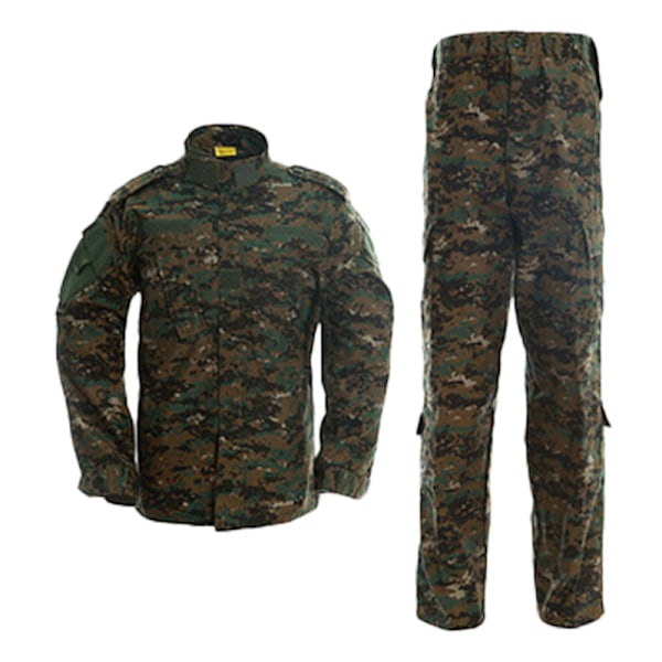 Airsoft taktinen puku miesten metsästys taisteluasu takki DW (Plotting Work) XXL DW (plottningsarbete) XXL