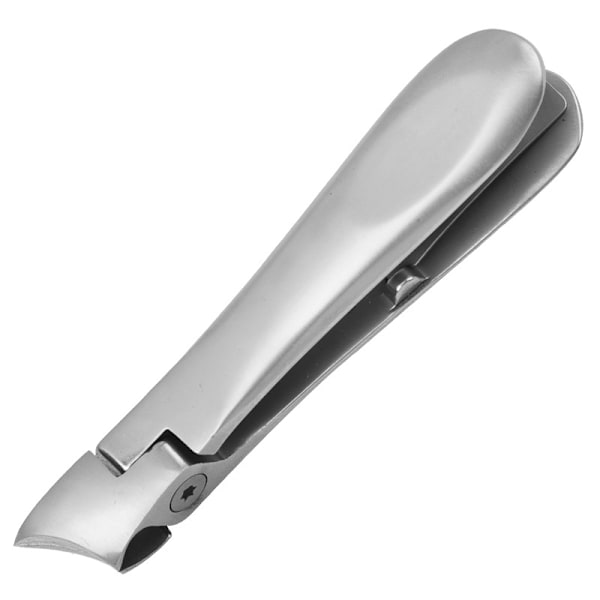 Stora Vinklade Nagelsaxar Silver