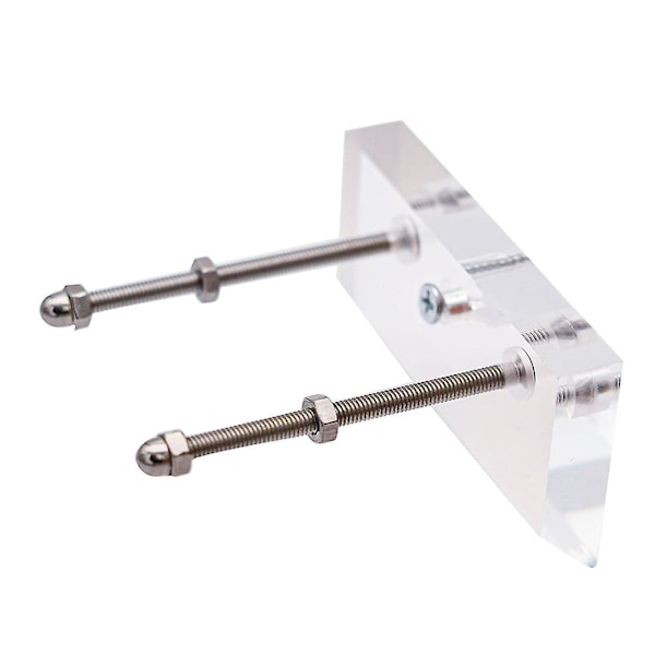 Deck Wall Mount Skateboard Hanger Professionel Display Rack Opbevaringsværktøj Akryl Sort black