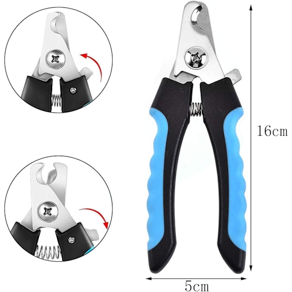 Klosax för hundar, katter och smådjur, nagelsax