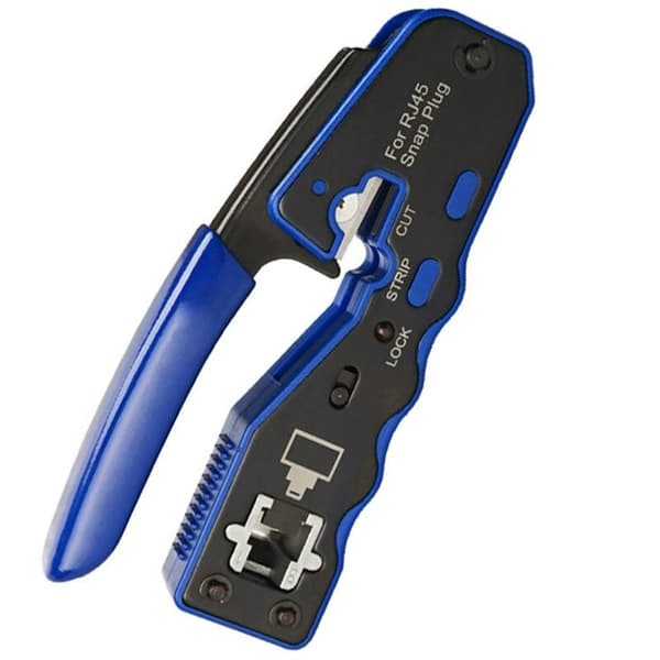 Professionel Drip Stripper Renser RJ45, Coup/Dezizolerer Kabel og Trækker Stik Gennem