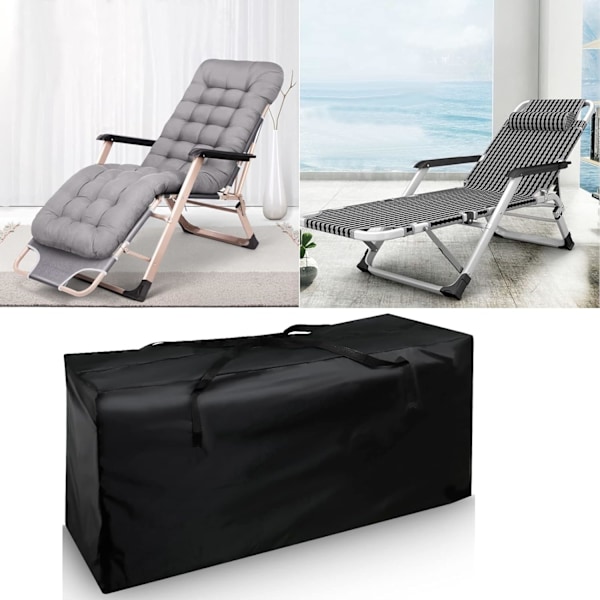 Opbevaringspose til hynder - Vandtæt, robust stofpose til hynder 122 x 40 x 55 cm