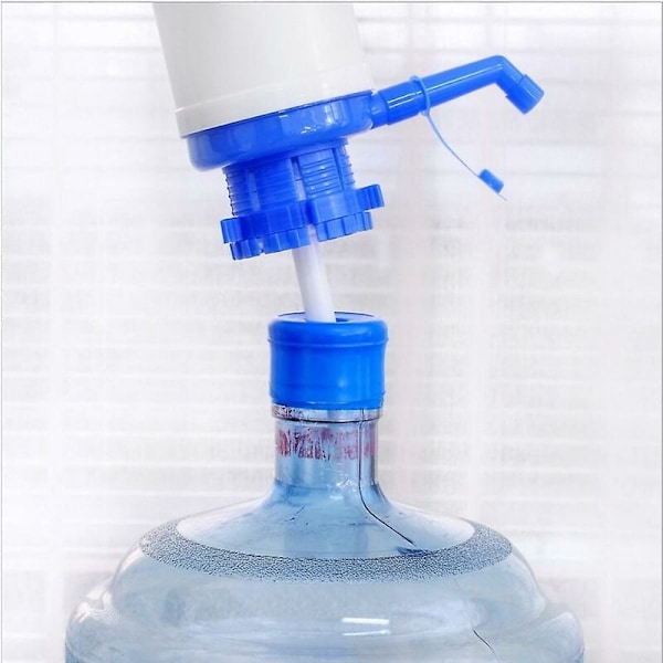 Universal Vandpumpe Dispenser Flaske Kan 5L, 8L, 10L, 2.5L Anti-Dryp, Tilpasningsdygtig, Manuel Camping, Skole, Kontor, Hjem