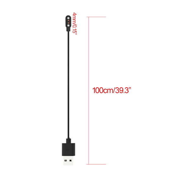 Smartklokkelader Smartwatch ladekabel USB ladbart adapter for-Lenovo S2/S2 Pro