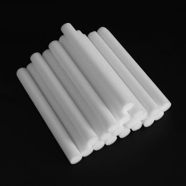 20 stk. Luftfukter Filtre Erstatning Bomullspinne for USB Aroma Diffusorer Luftfukter
