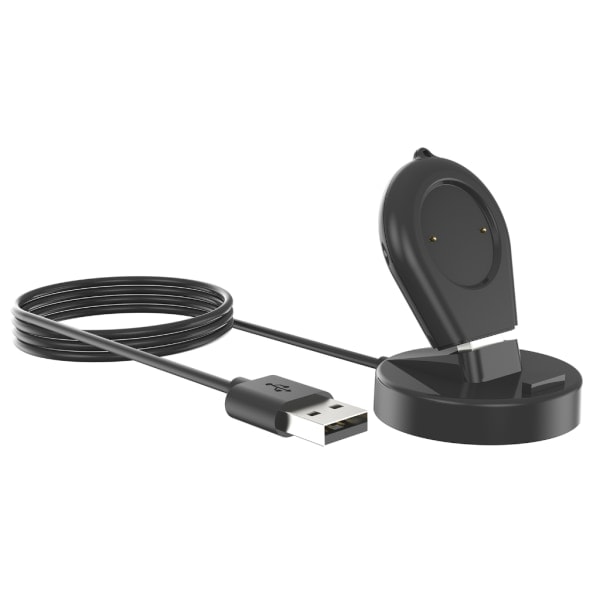 Mini Opladningsholder Dock til Amazfit GTR4 GTS4 Magnetisk Hurtigoplader Station Base 2 i 1 Smartwatch Monteringsstander