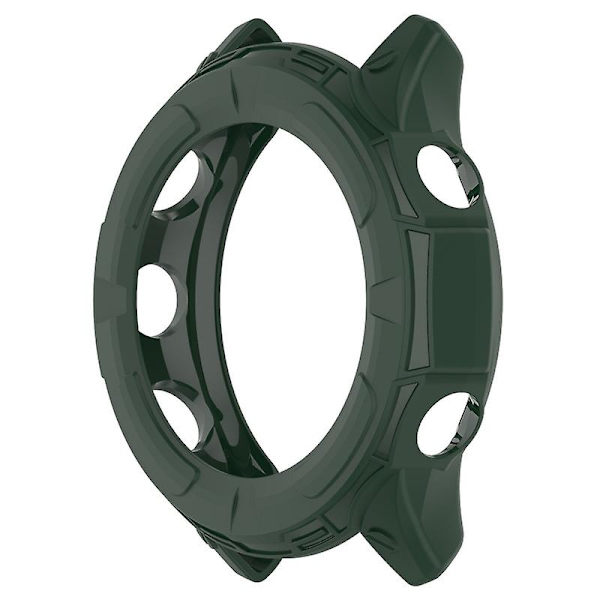 Myk skjermbeskytter TPU for etui Ramme for skall for Forerunner955 Beskyttende Grønn
