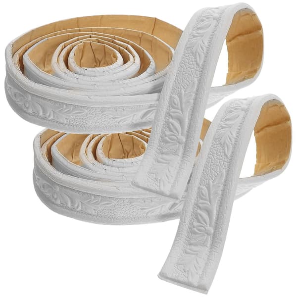 2 rullar tapetbård 3D väggbård självhäftande väggdekal