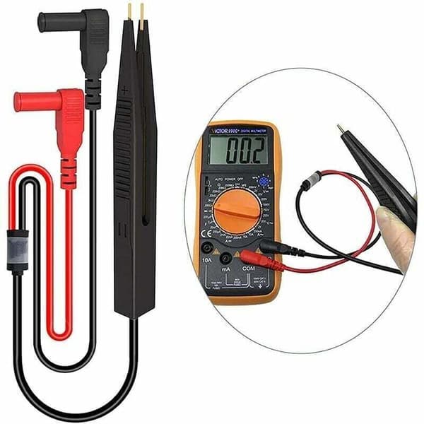 Multimeter Testledningssett - Digitale Elektriske Testprober med Alligatorklemmer